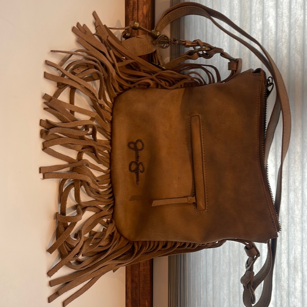 Suede Jessica Simpson purse